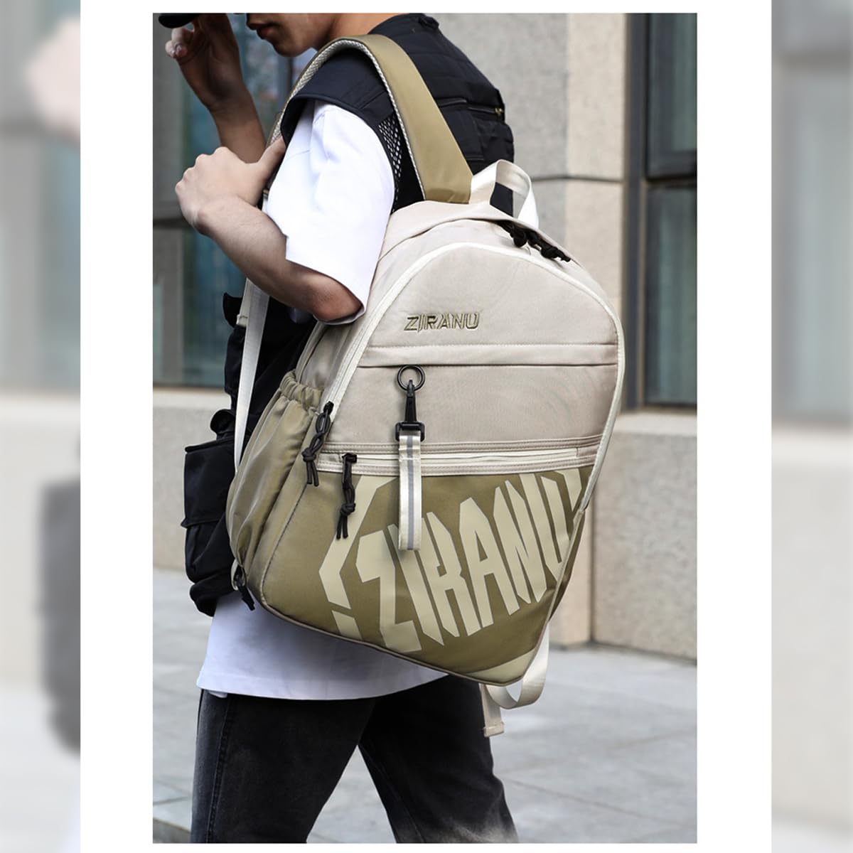 GUSTAVE Laptop Backpack for Travel and School with 14 inch Capacity | Waterproof Polyester Design