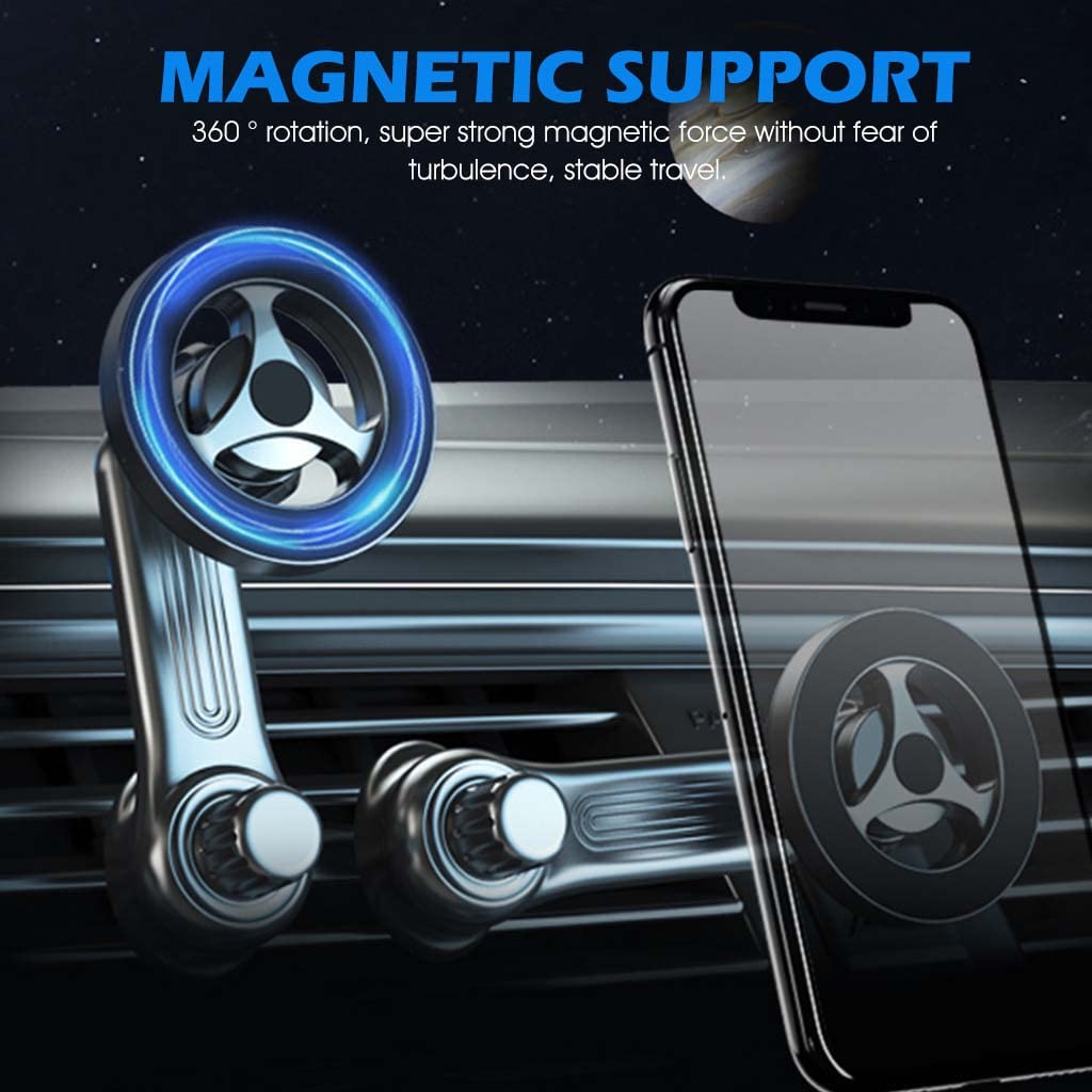 ZORBES Car Phone Mount for MagSafe with 360° Rotatable Arm | Air Vent Holder for 4–7.2 in Phones