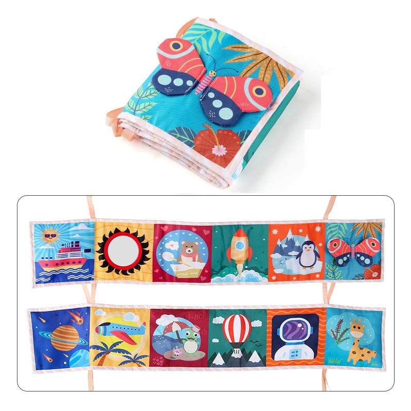 SNOWIE SOFT® 3d Colorful Cloth Enclosure Book