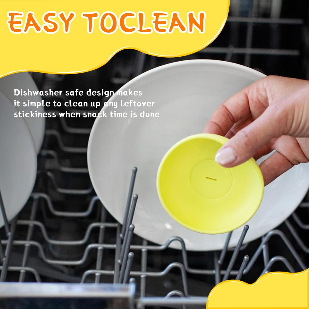 HASTHIP Silicone Popsicle Drip Catcher for Ice Cream Cones | 2 in 1 Food Grade Holder Pack of 4