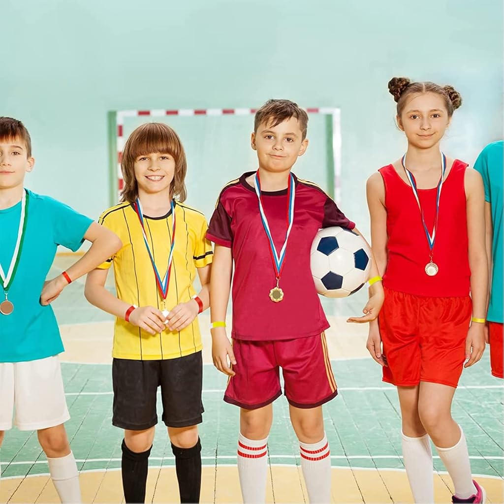 HASTHIP® 600 Pack Paper Wristbands Neon Wrist Bands for Events Variety Neon Wrist Bands Lightweight Concert Wristbands Colored Waterproof Hand Bands for Party(100*Red+100*Orange+100*Yelllow)