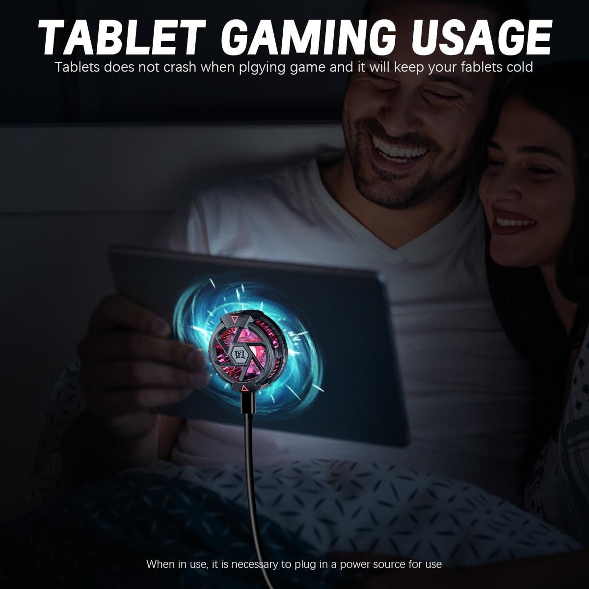 ZORBES Phone Cooler for Gaming and Livestreaming with 9 Blade Fan & RGB Lighting | 3PCS Set
