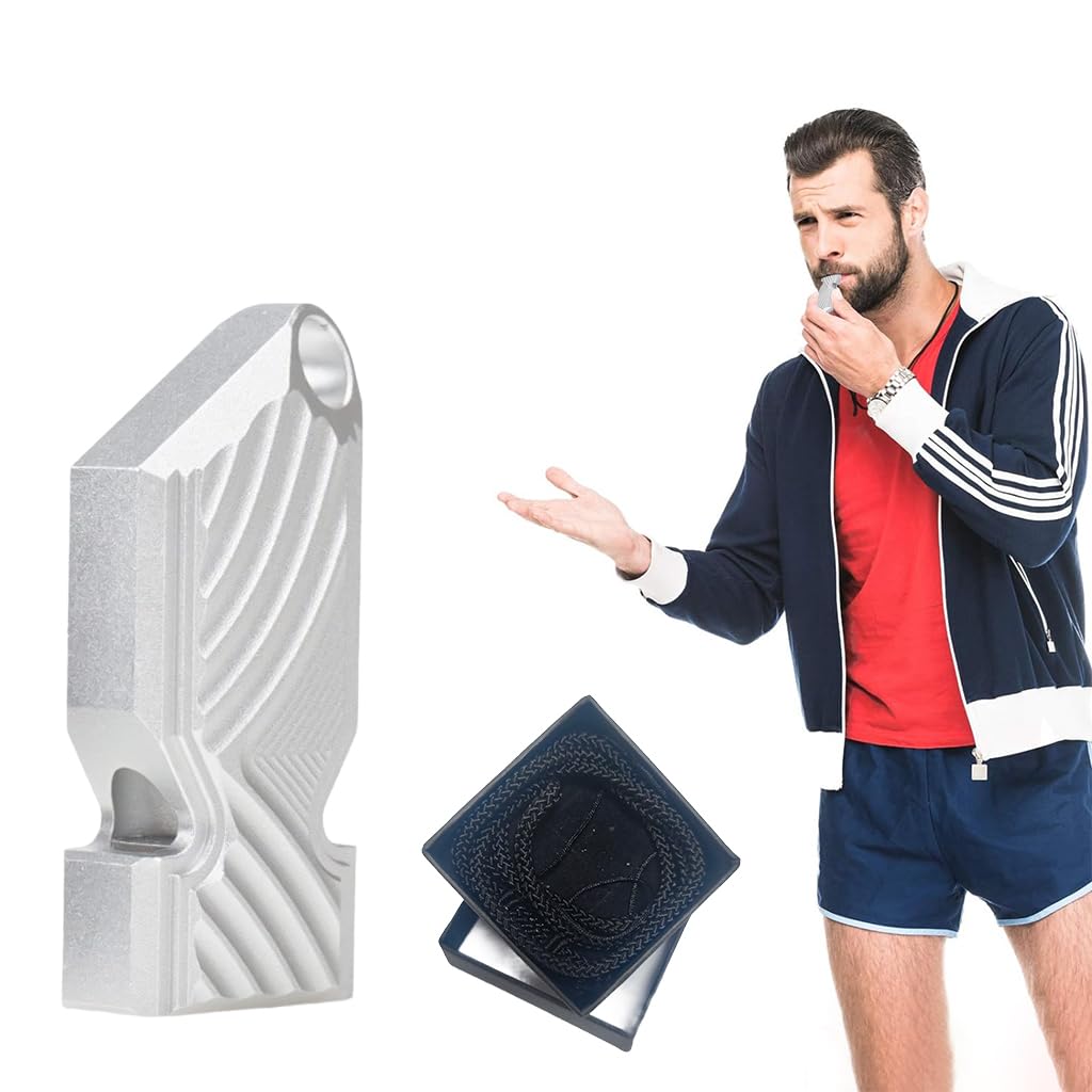 Supvox Emergency Whistle for Outdoor Safety with 120dB Sound featuring Double Tube Design