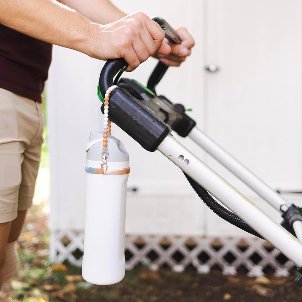 HASTHIP Bottle Lanyard for Travel and Outdoor Use with Quick Release Buckles and Silicone Beads | Fits 8–40oz Water Bottles