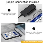 ZORBES® SATA to USB 3.0 Adapter, USB to SATA Adapters 2.5