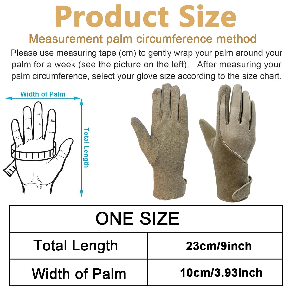 PALAY Warm Gloves for Winter with Touch Screen Finger Design and Plush Fabric | 24cm Women’s Fashion