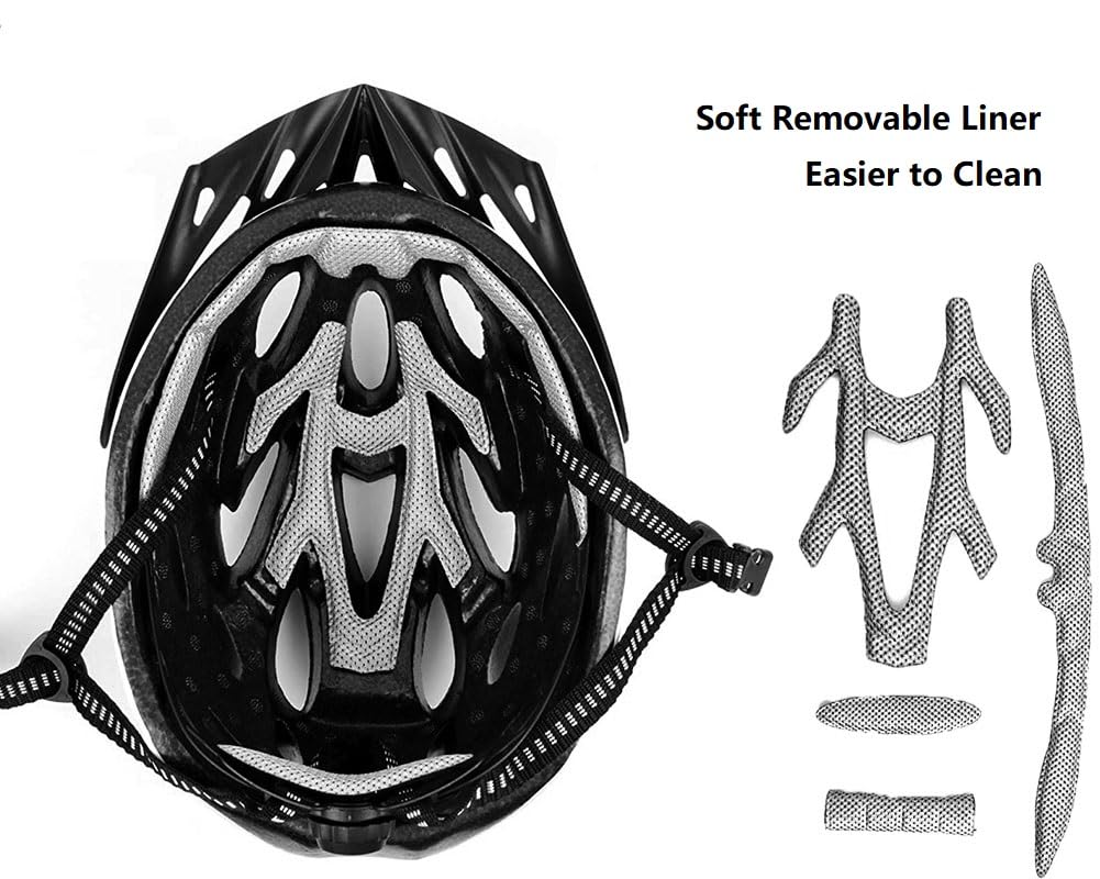 Proberos Cycle Helmet for Men and Women with 225g Lightweight Design | Black Free Size 3PCS