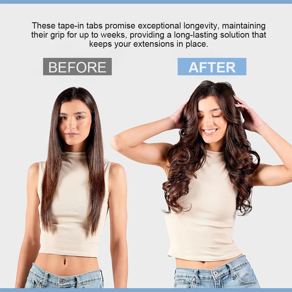 MAYCREATE Wig Tape for Lace Front Wigs and Toupees featuring Double Sided Clear Adhesion | Traceless Ultra Slim Waterproof Hold