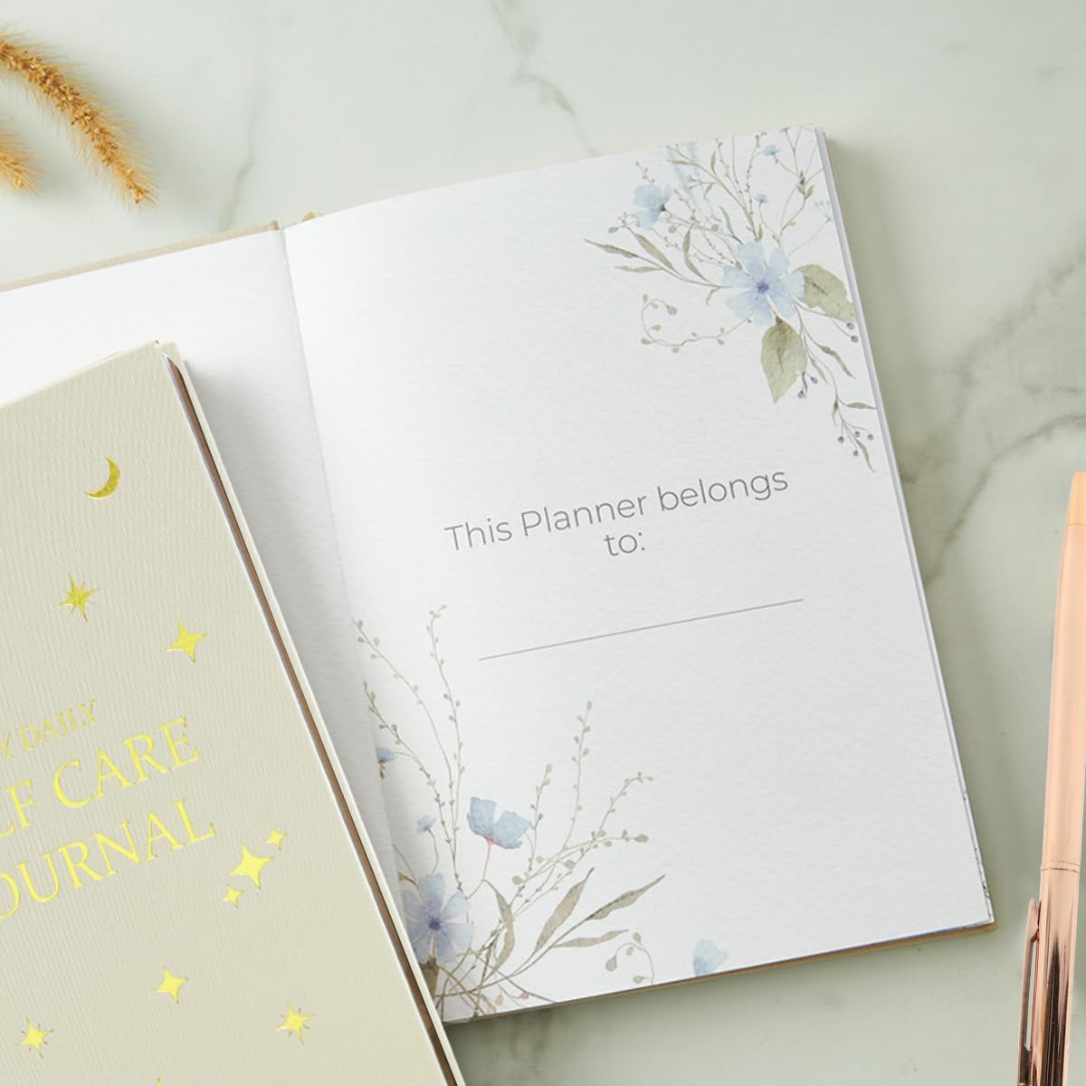 Climberty Self Love Gratitude Journal for Daily Reflection with 6 Sticker Sheets and 160 Pages