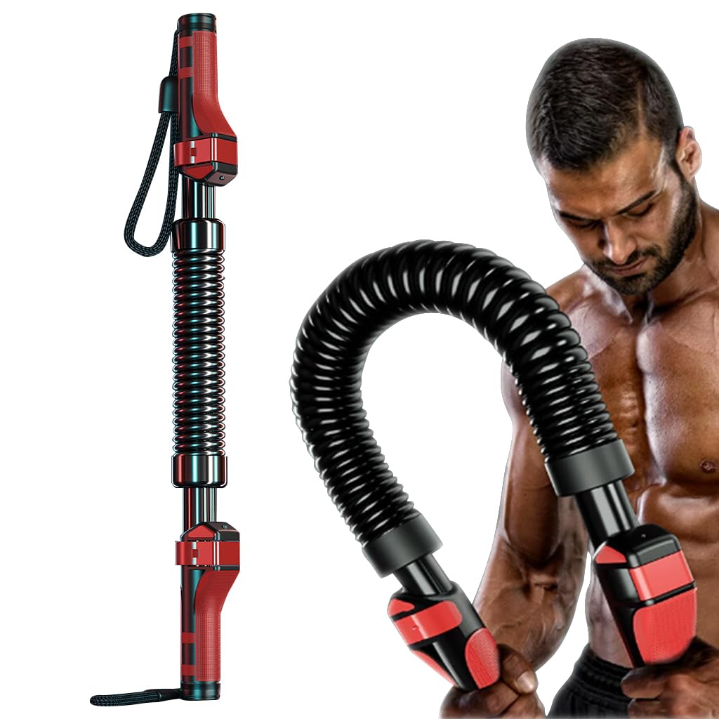 Proberos Power Twister Bar for Upper Body Training with 110–154lbs Resistance | Carbon Steel Build and Ergonomic Grip