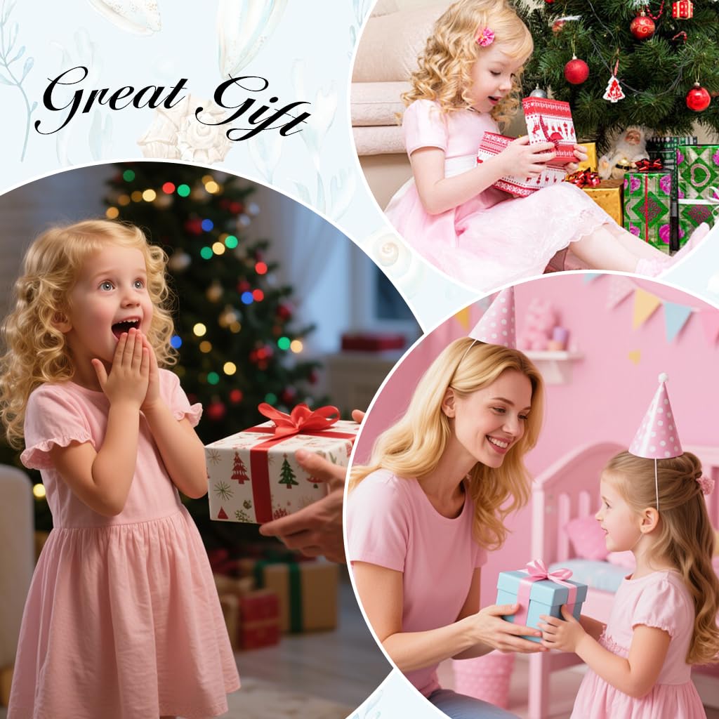 SANNIDHI Bracelets Set for Girls featuring Adjustable Braided Rope and Colorful Beads | 12Pcs Flower Jewelry Gift