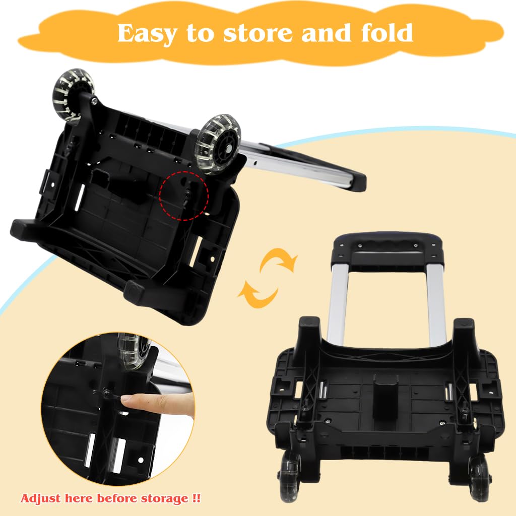 Climberty School Bags for Kids with Removable 2 Wheel Stand and Oxford Cloth | Waterproof Backpack for Boys and Girls