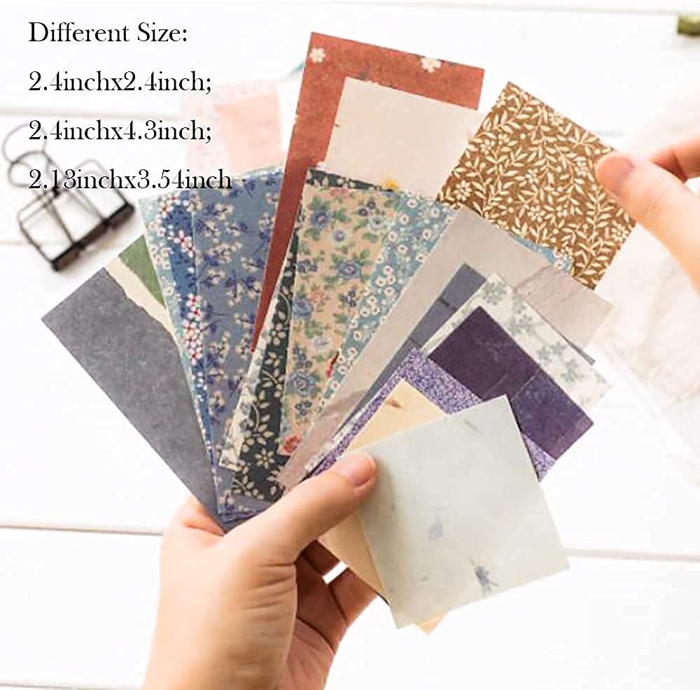 HASTHIP Vintage Scrapbook Paper for DIY Journaling and Crafts featuring 360 Sheets | 6 Sets 1080PCS