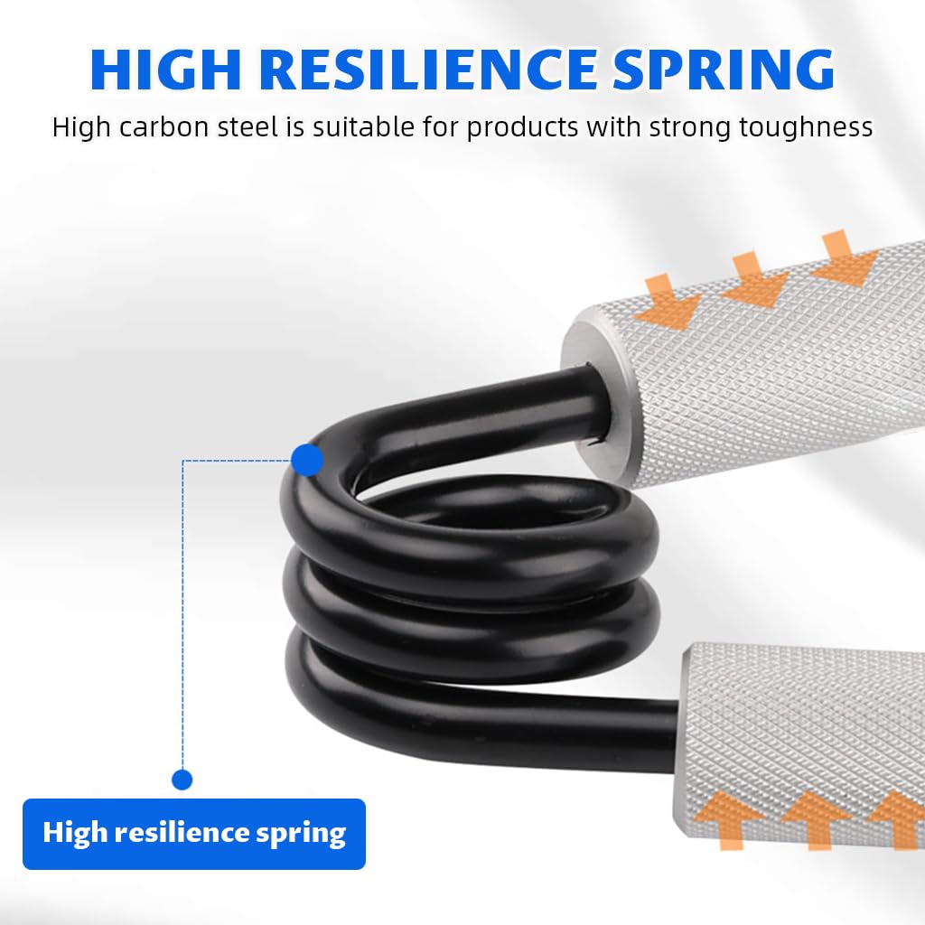 Proberos Grip Strengthener for Forearm Training with 250LB Resistance and Aluminum Alloy Spring