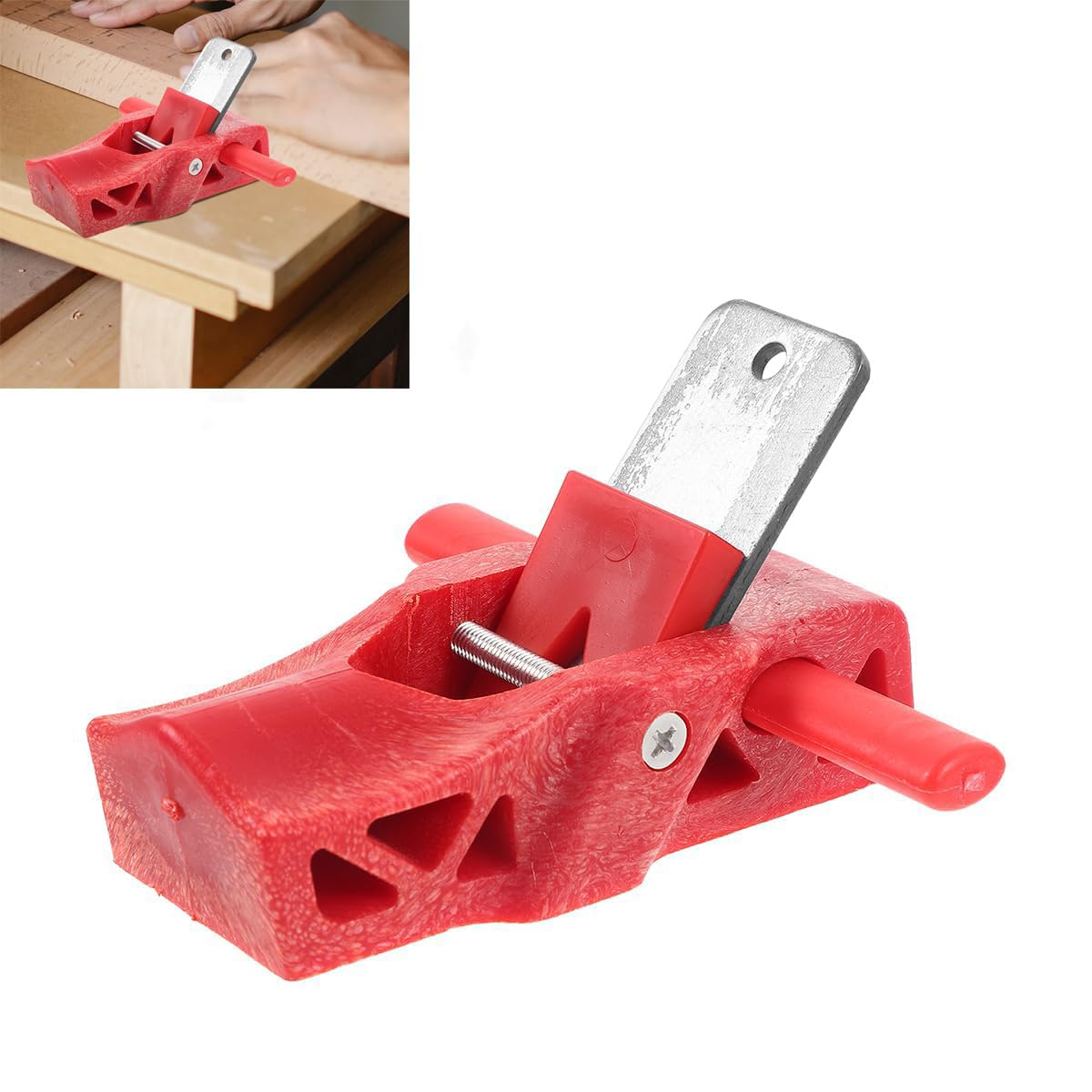 Serplex Hand Planer for Woodworking with Finely Ground Steel Blade & Ergonomic Grip | Ideal for DIY Carpentry and Furniture Trimming