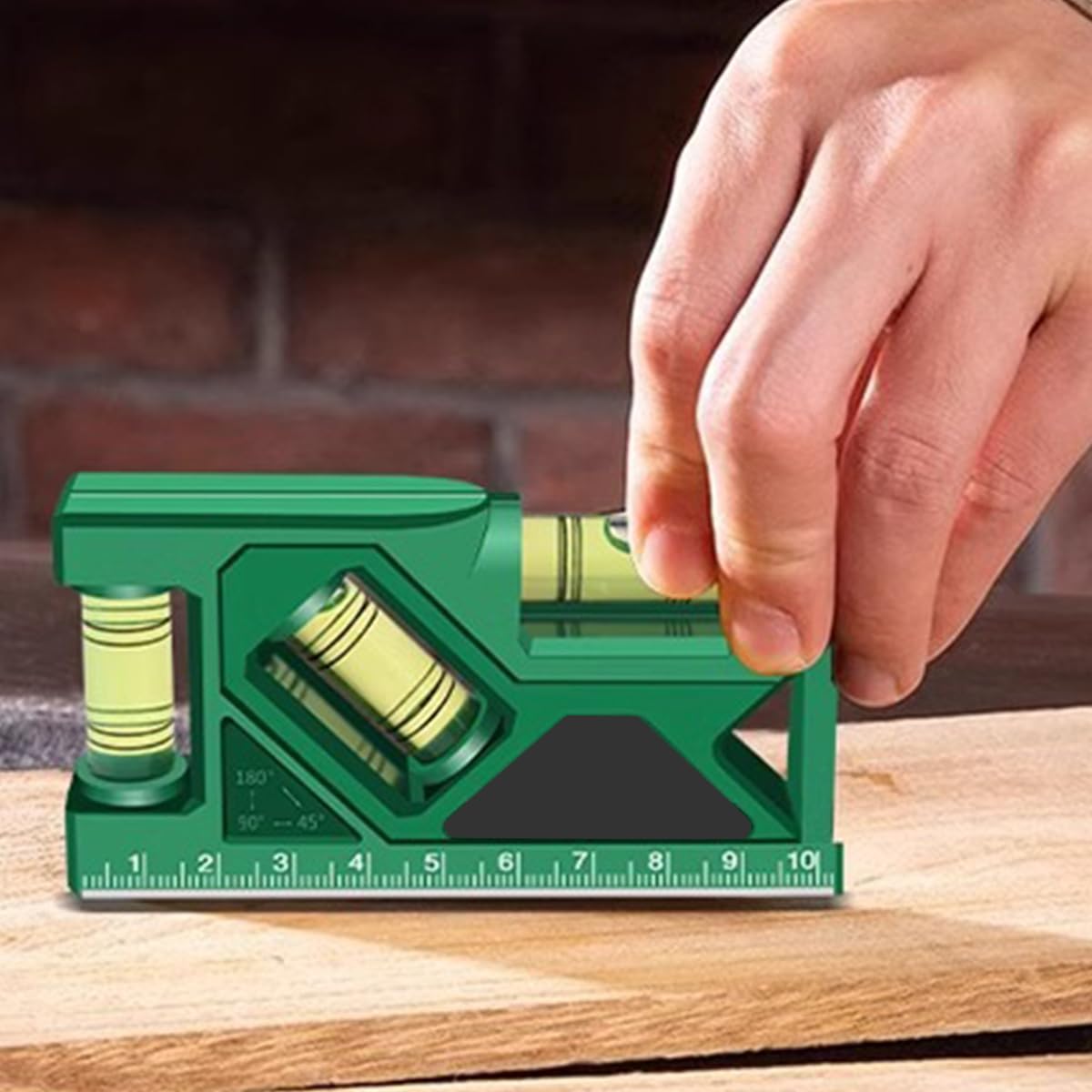 Serplex Magnetic Leveler Tool for Construction and HVAC Installation with 3 Bubble Vials | 2PCS