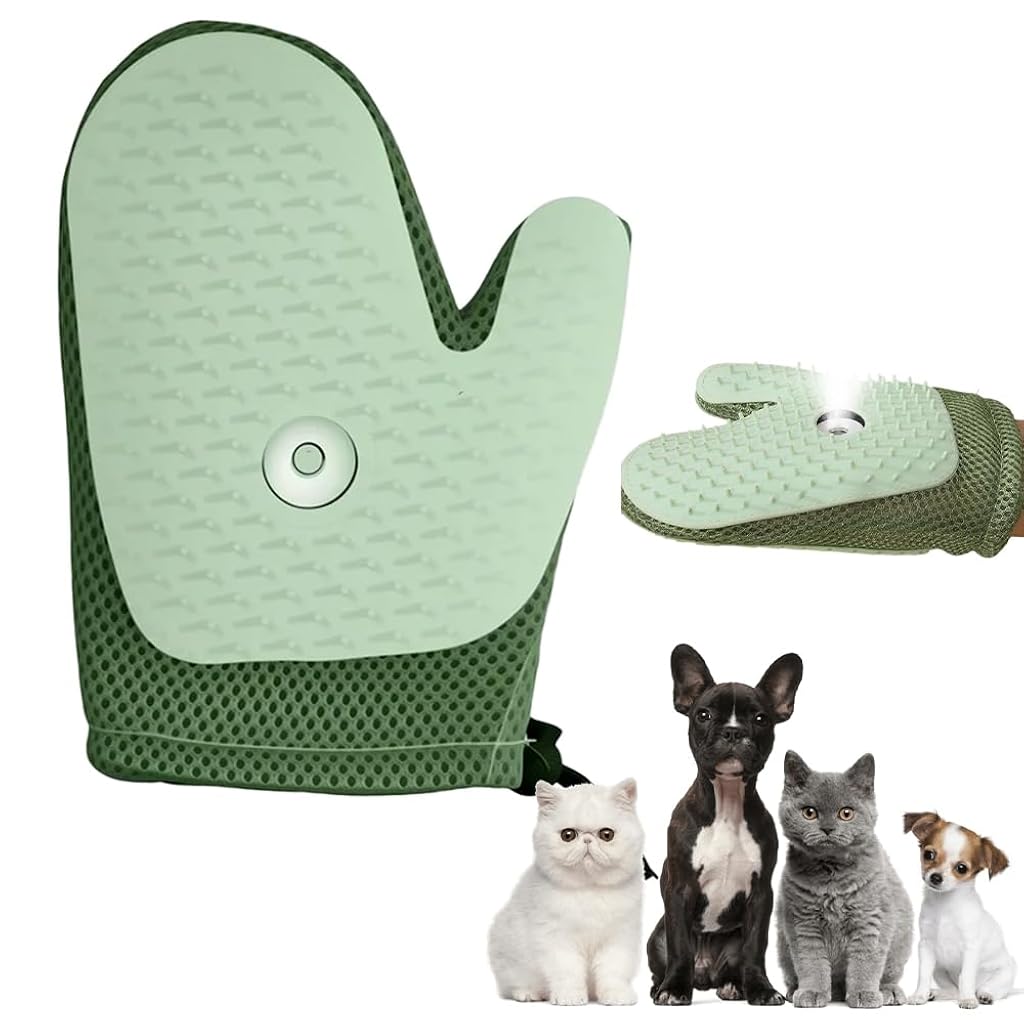 Qpets® Pet Hair Removal Glove