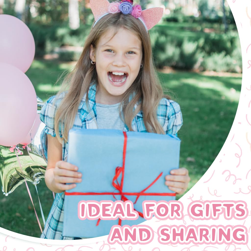 PATPAT DIY Bracelet Making Kit with 150 Sticker Rolls and Spacer Beads for Girls | Fun Craft Gift