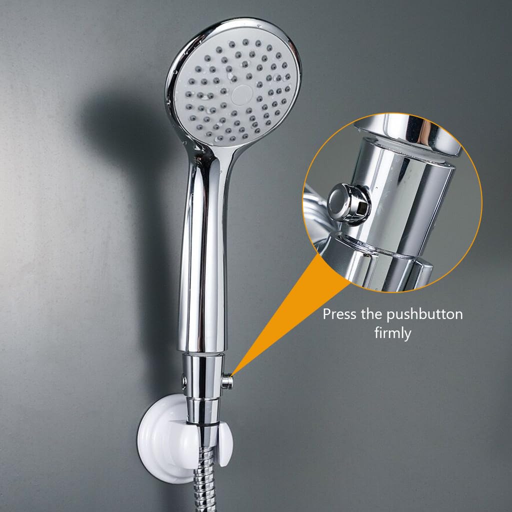 Supvox Shower Shut Off Valve for G1/2 inch Fixtures featuring Button Flow Control | Universal Fit