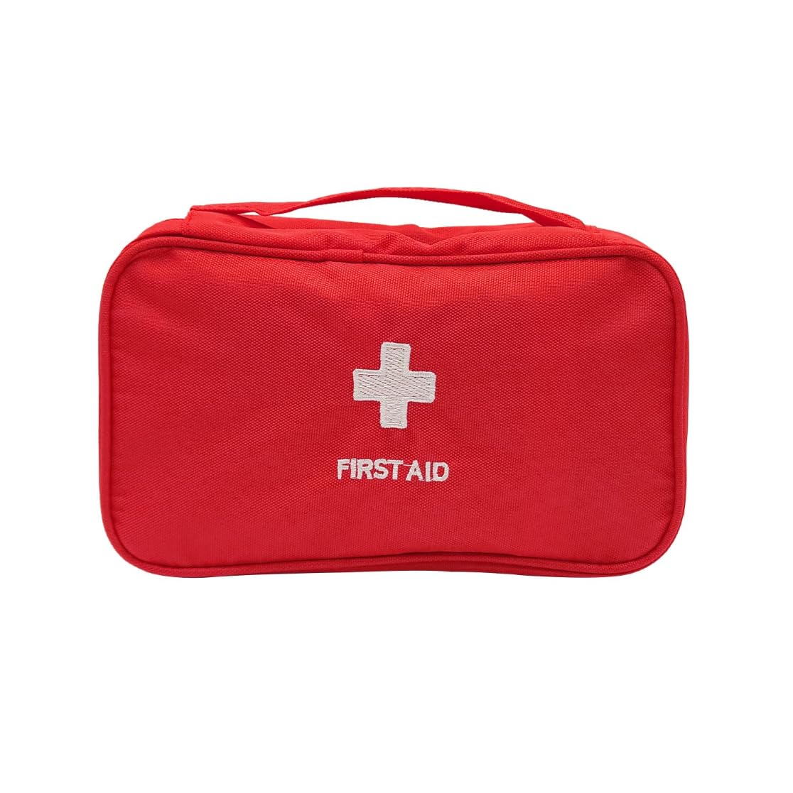 Zibuyu First Aid Storage Organizer Box for Home and Travel with Adjustable Compartments | Waterproof Oxford Fabric Design