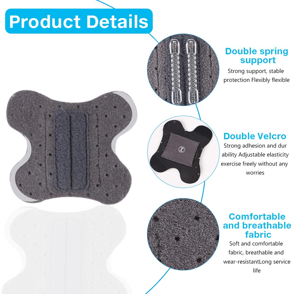 Proberos Finger Sleeve for Basketball and Volleyball with Adjustable Compression and Spring Support | Breathable Protective Fit