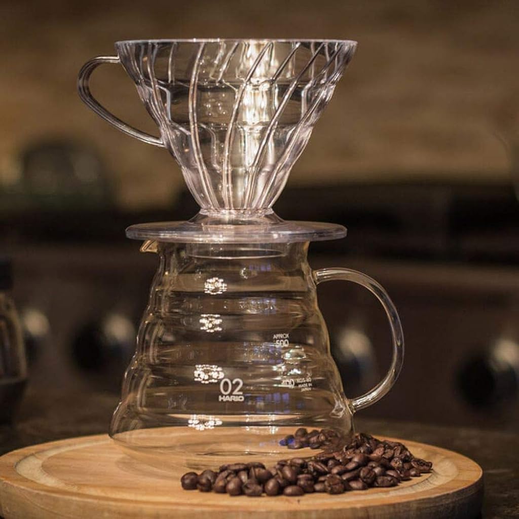 Supvox Coffee Dripper for Pour Over Brewing with Heat Resistant Resin | 3PCS Set