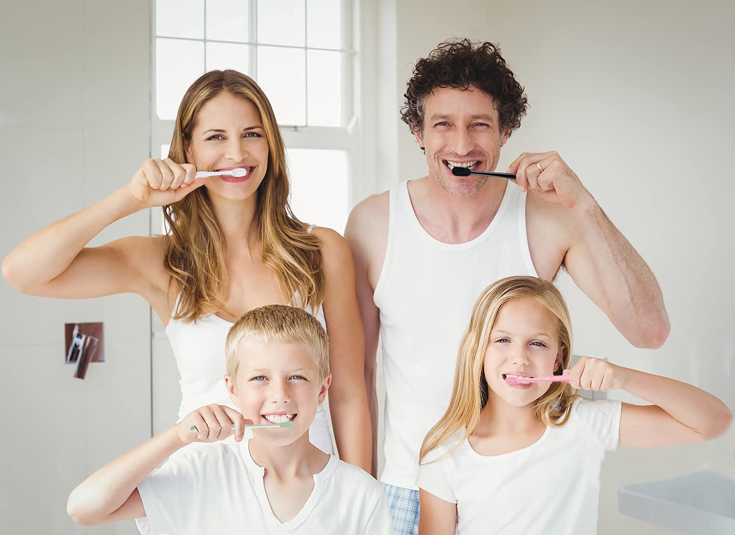 HANNEA Extra Soft Toothbrushes for Sensitive Teeth with 15000 Nano Bristles | Pack of 4