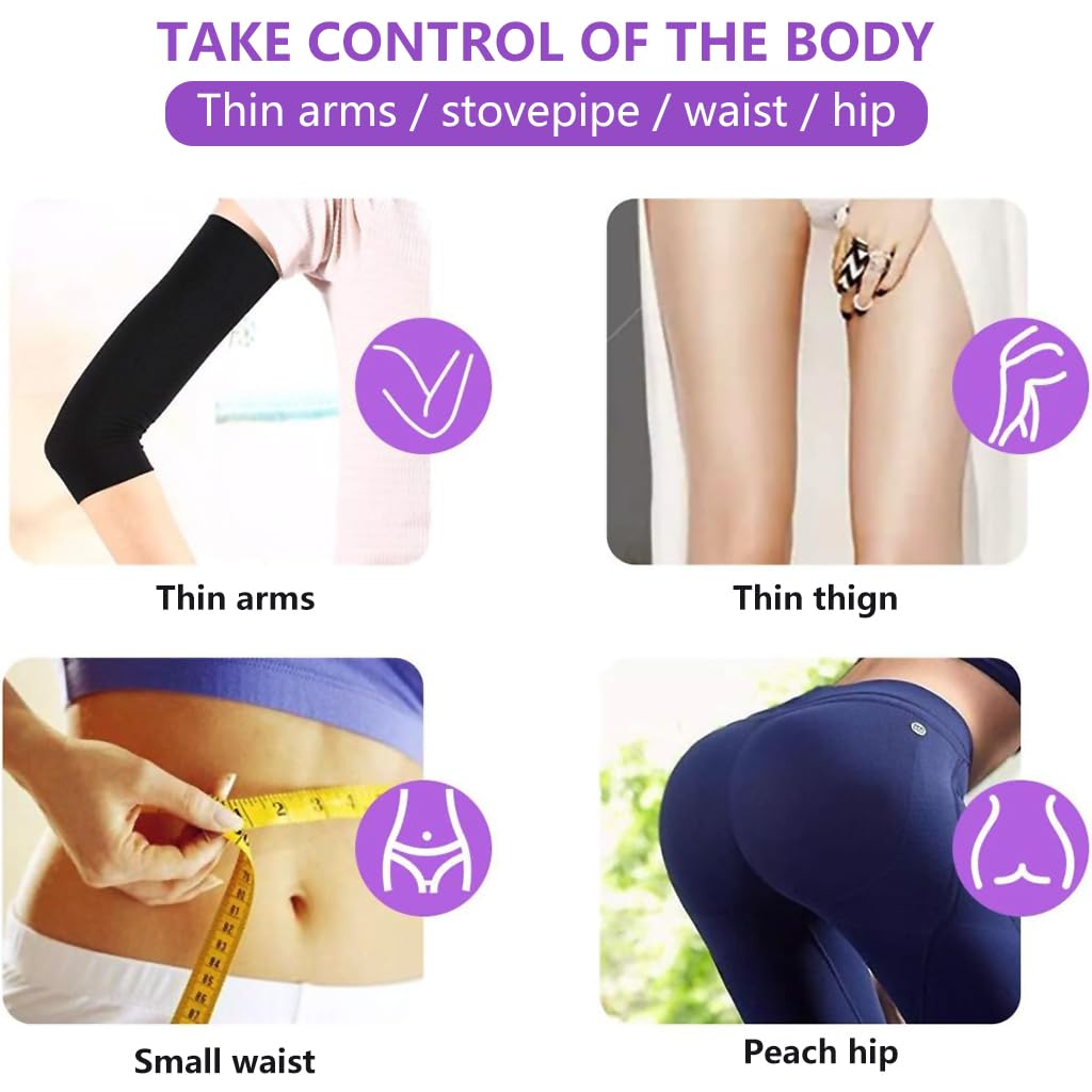 Optifit Foam Pilates Bar for Full Body Home Workouts with Resistance Bands and Foot Loop