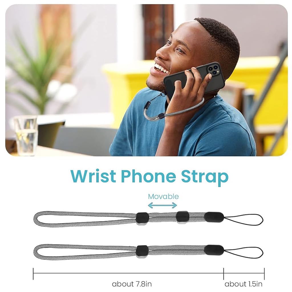 ZORBES Phone Strap for Neck and Wrist with Quick Release Attachment Insert | Adjustable Nylon Sling Lanyard