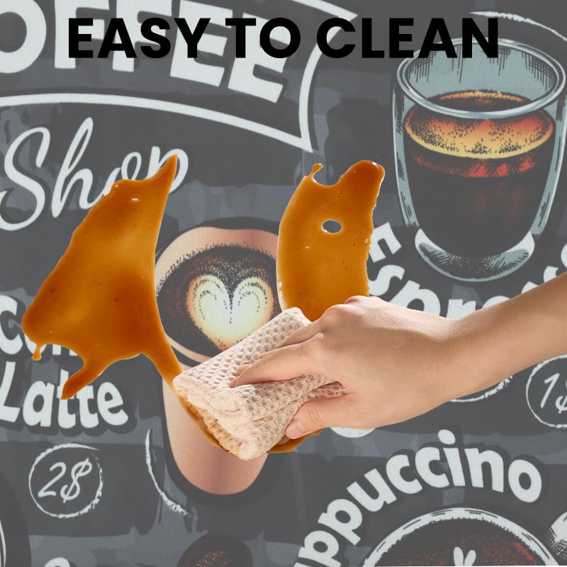 Supvox Kitchen Drying Mat for Countertops with Anti Slip Rubber Base and 15x19.6 in Size | Super Absorbent Diatomite Pad for Coffee Machine and Dishes
