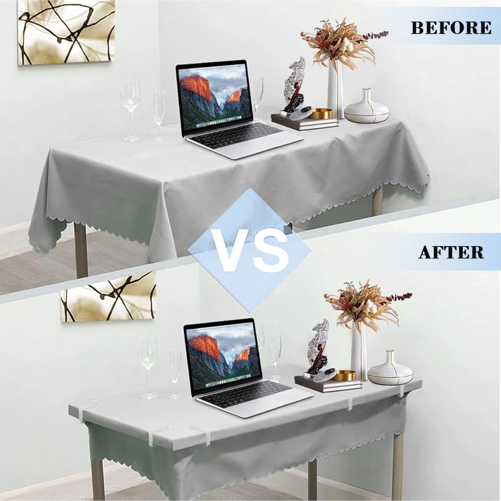 HASTHIP Butterfly Tablecloth Clips for Outdoor Picnic and Party | 10Pcs Stainless Steel Windproof Holders