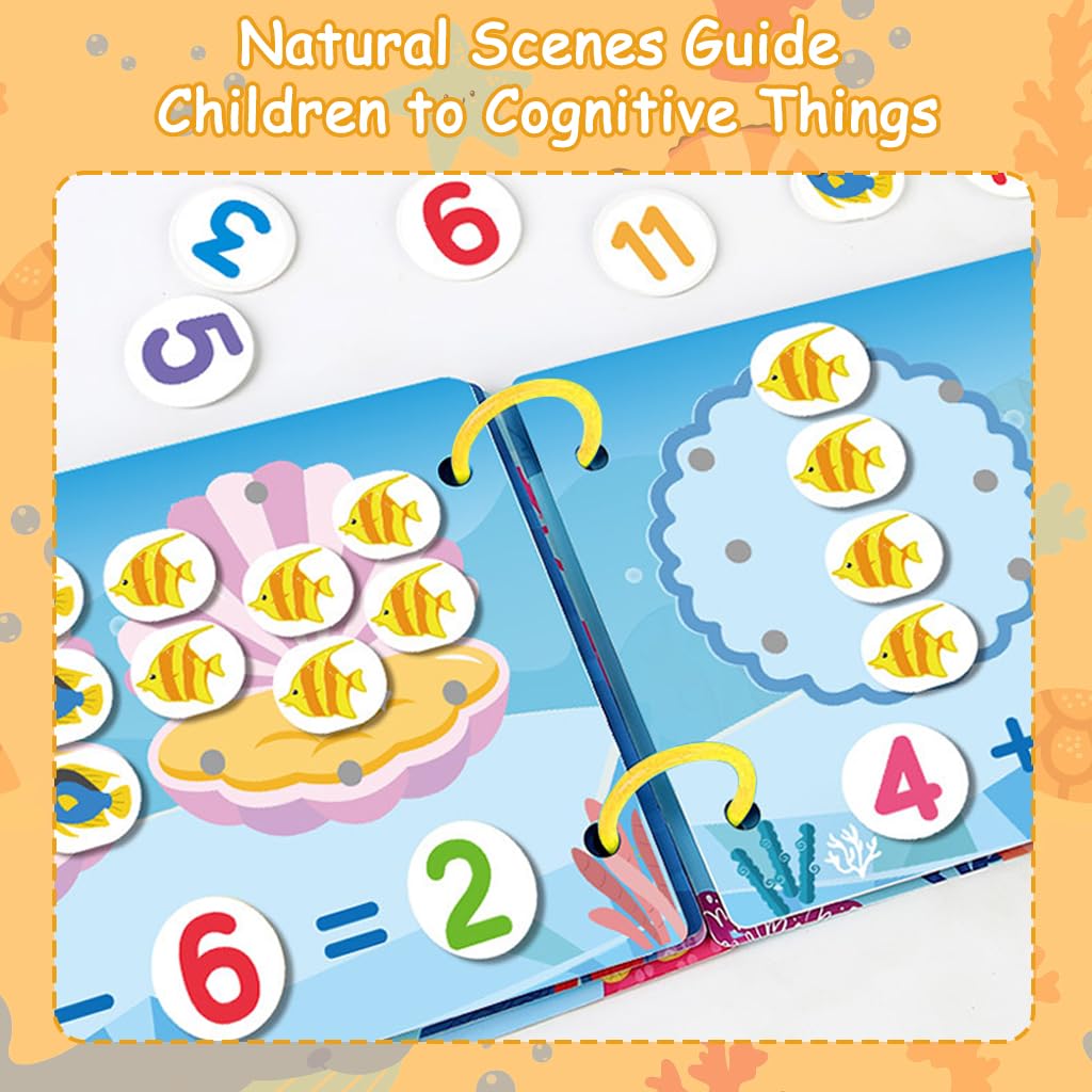 SNOWIE SOFT Busy Board for Toddlers 1-3 with 4 Montessori Books and Sticker Activities | Early Learning Toys