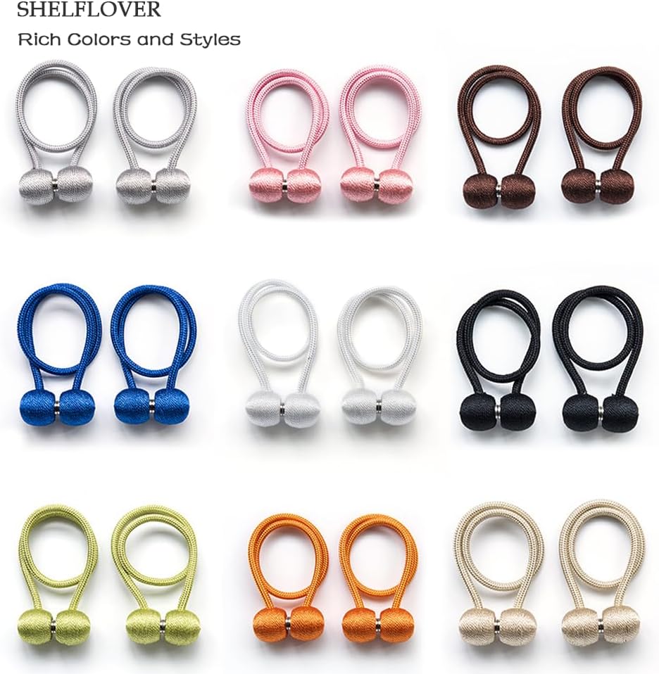 HASTHIP® Window Curtain Tiebacks Polyester Solid
