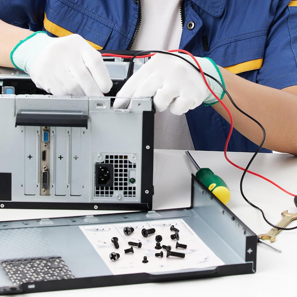 Serplex Phillips Head Screws Kit for Laptop Repair with 500pcs M2 M2.5 M3 & Screwdriver