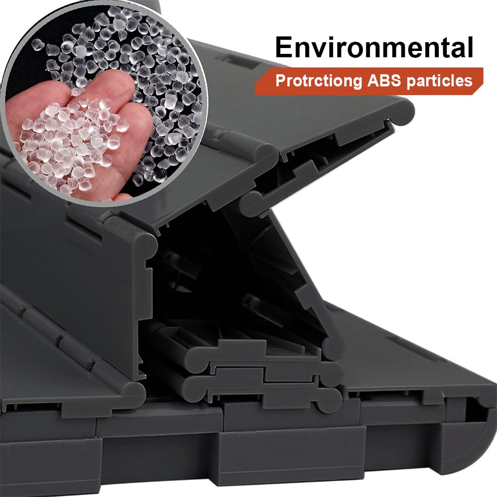 Proberos Portable Toilet Bucket for Camping and Travel with 30cm Depth Seat | Collapsible PVC Design