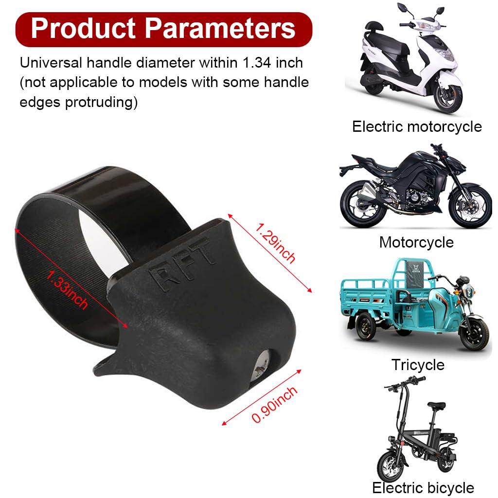 STHIRA Motorcycle Cruise Control for 7/8 in Handlebar featuring Stainless Steel Screw Fit | Universal Throttle Assist for Street and Off Road Bikes