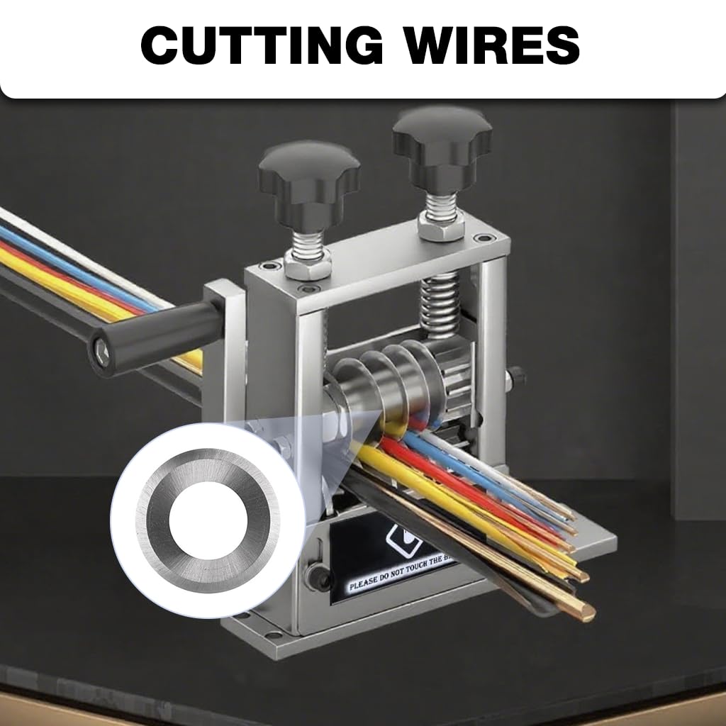 Serplex Replacement Ring Blades for Cable Stripping Tool featuring 3 pcs set and sharp cutting edges