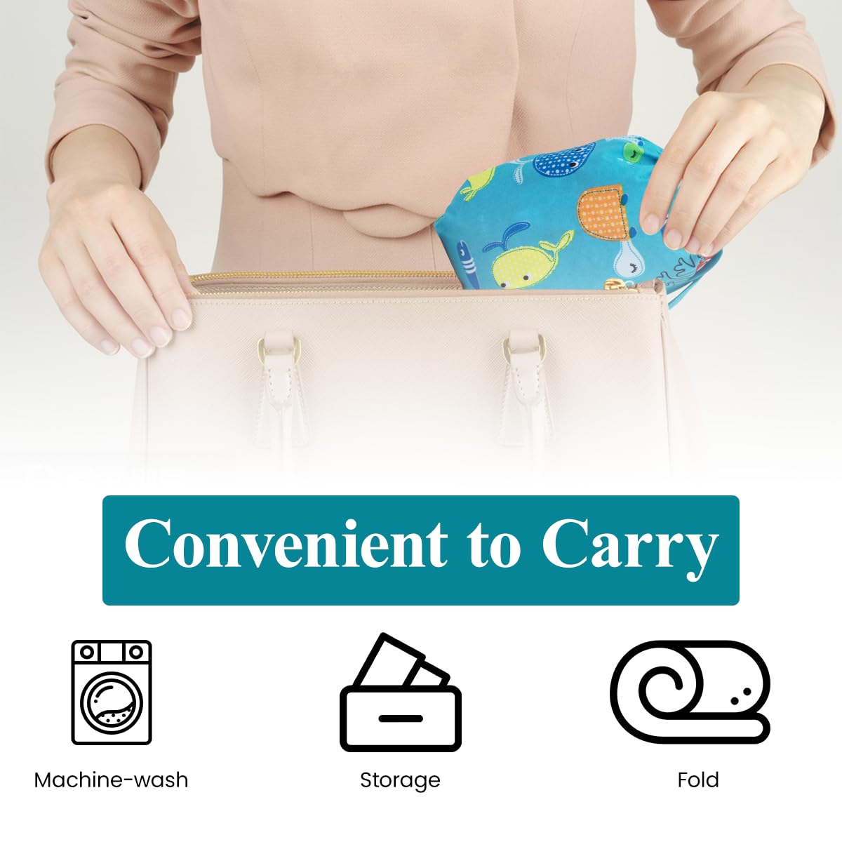 SNOWIE SOFT Shopping Cart Cover for Baby with Soft Padded Seat and Elastic Closure | Portable High Chair and Buggy Seat Protector