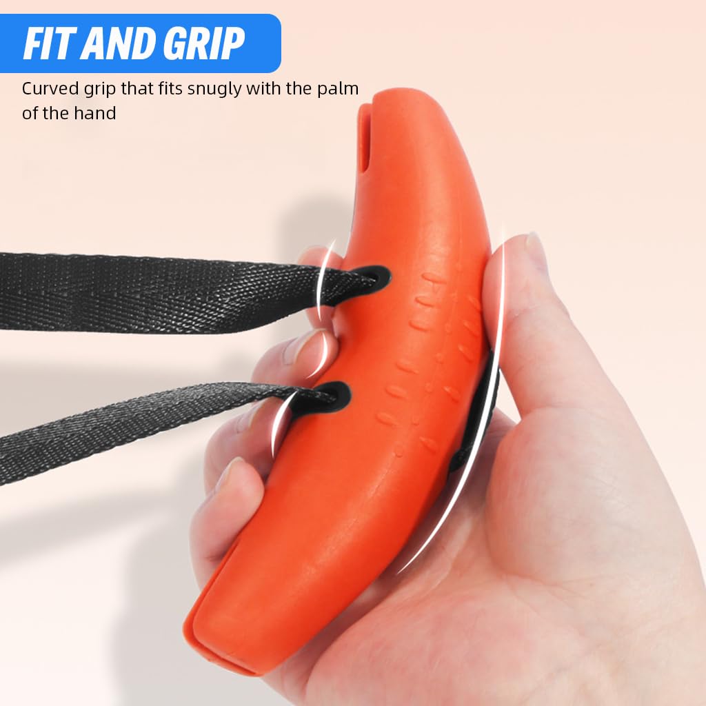 Proberos Gym Hand Grips for Pull Ups and Rows with Bullhorn Design & Nylon Straps | 2PCS Set