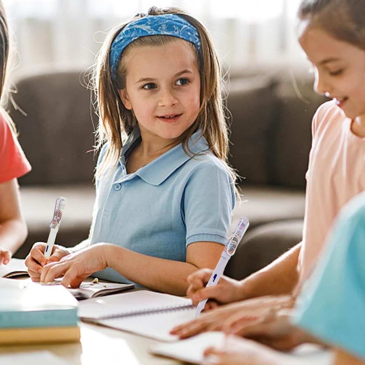 Climberty Fountain Pen for Students with 0.38mm Tip and Erasable Blue Ink | Refillable Writing Kit for School and Office