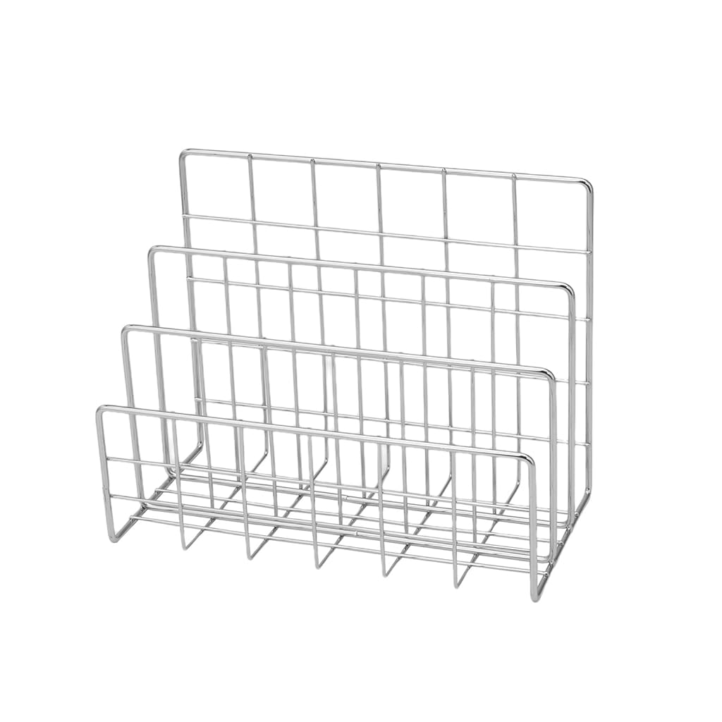 ZIBUYU® Bookshelf Office Desktop Metal Book Block