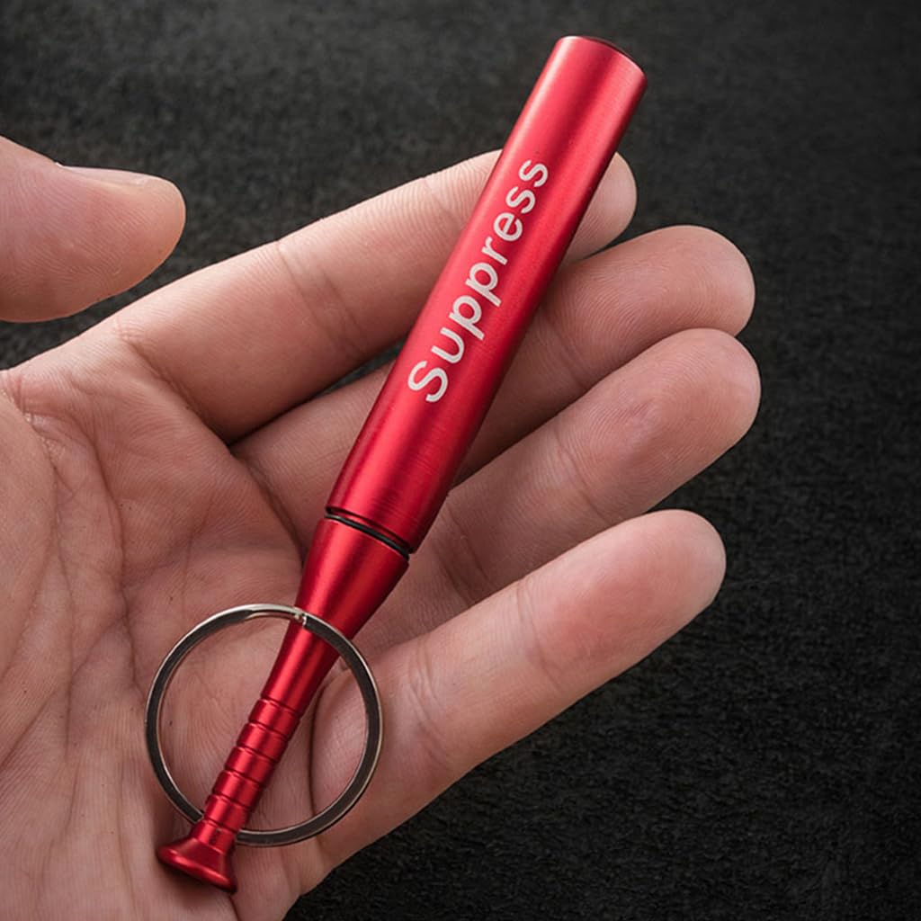 Optifit Keychain and Neck Chain for Pocket Use | Stylish Red Decoration Accessory