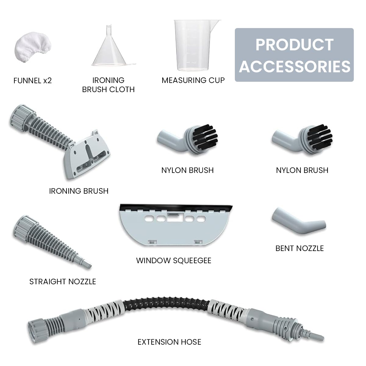 Supvox Handheld Steam Cleaner for Home Cleaning with 400ml Tank and 97.2in Cable | 230°F High Temperature Sterilization