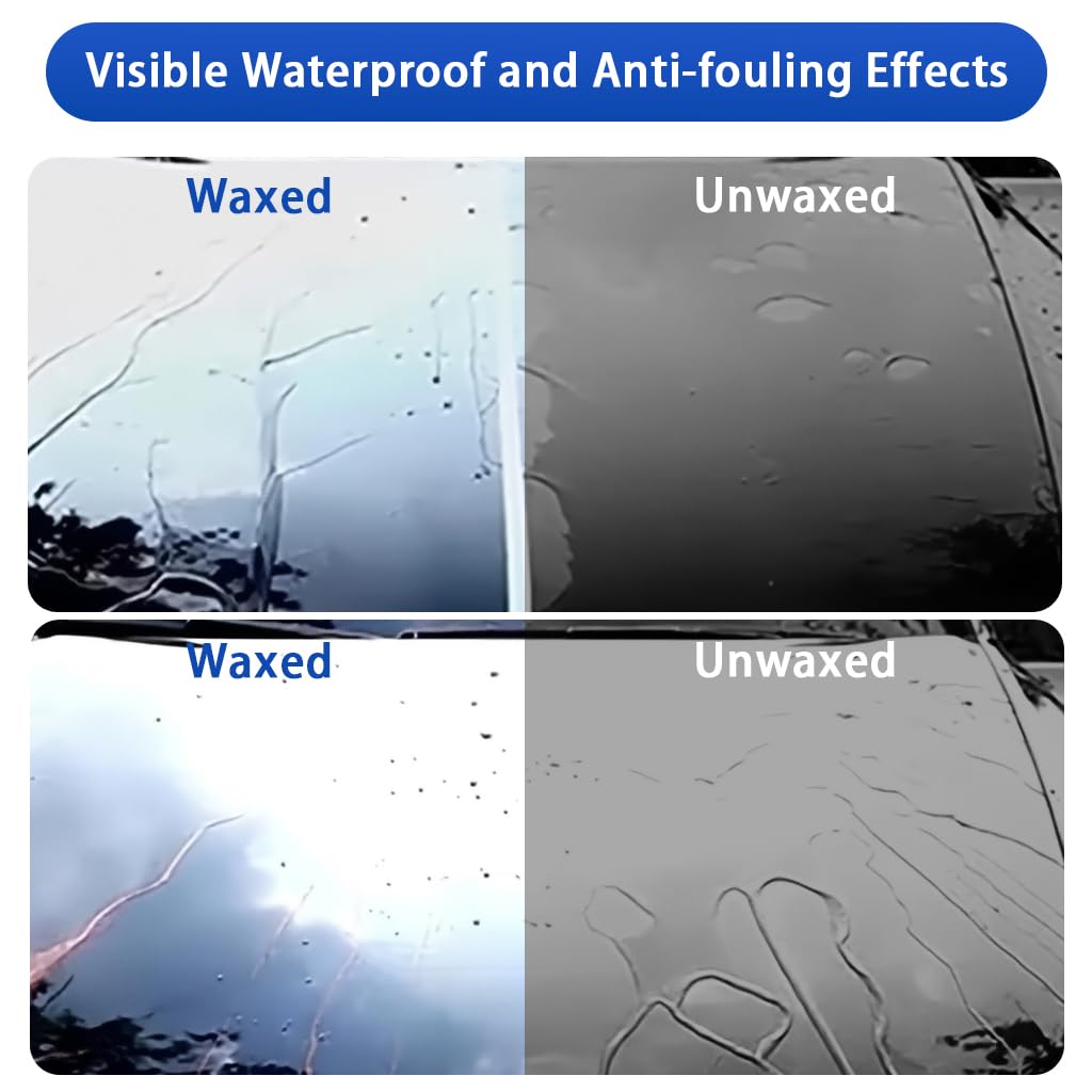 STHIRA Wax Applicator for Car Polishing with Built In Wax Dispenser Handle and Foam Pad