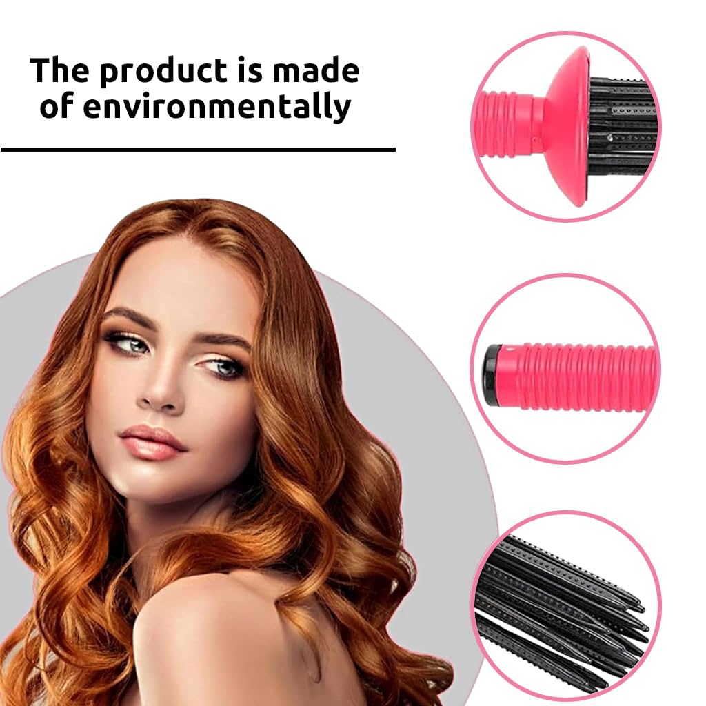 MAYCREATE® Curly Hair Styler Tool for Hair Dryer, Rollers for Curling Hair, Curling Roll Comb for Curly Hair, Air Volume Curl Rolling Comb, Anti scalding Curly Hair Styling Tool for Hair Dryer