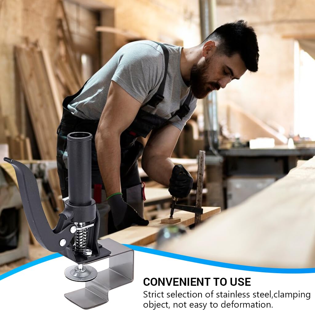 Serplex Woodwork Clamps for DIY and Metalworking featuring Screw Fixing Design and Stainless Steel | 2Pcs Set