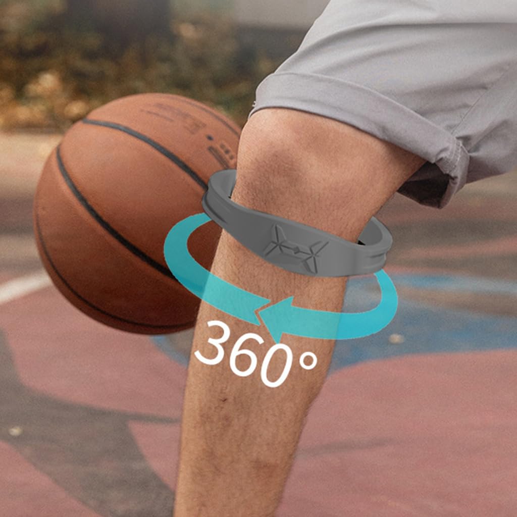 PROBEROS Patella Support Knee Brace for Pain Relief with Silicone Bands | 3 Pairs Unisex