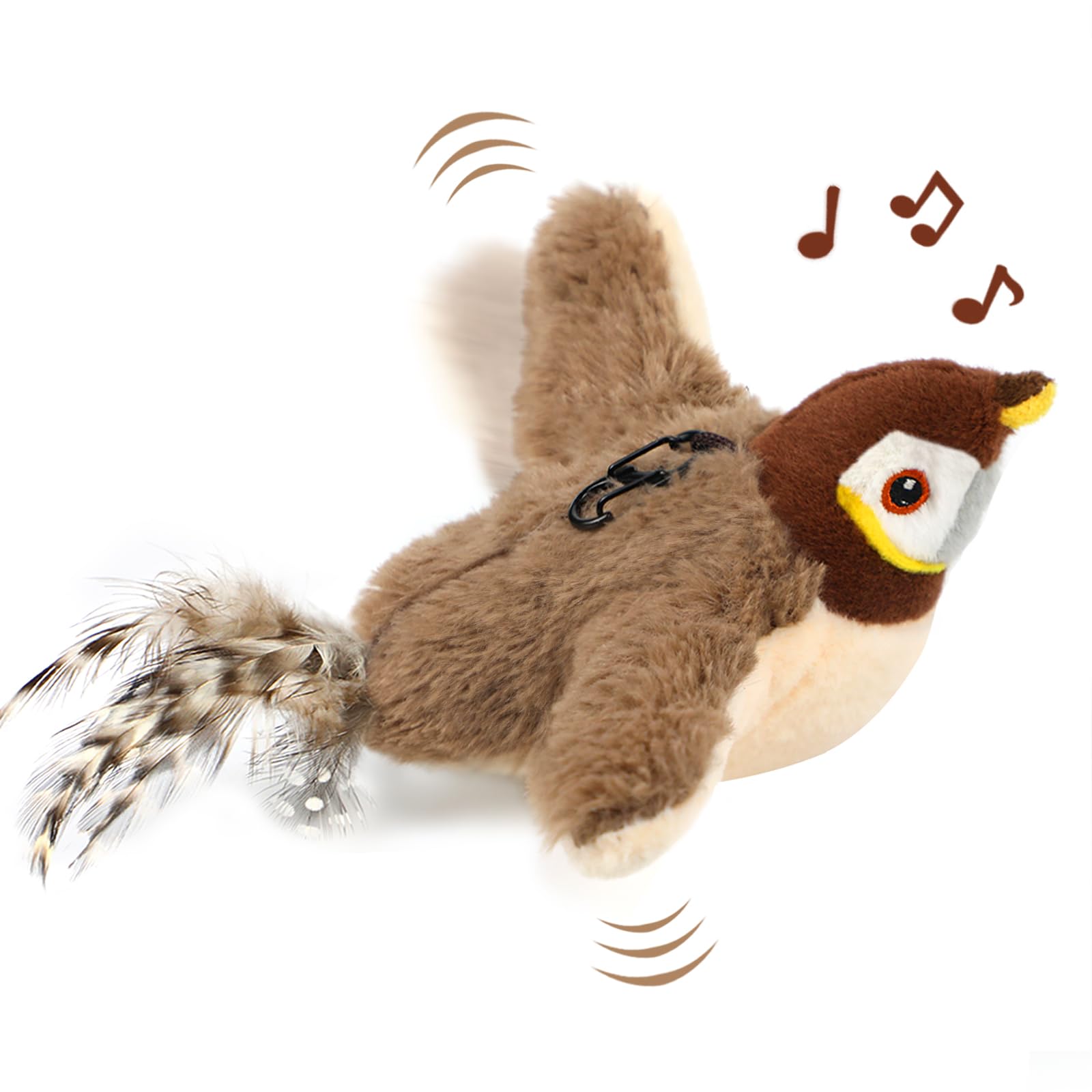 Qpets® Cat Flapping Bird (No Flying)