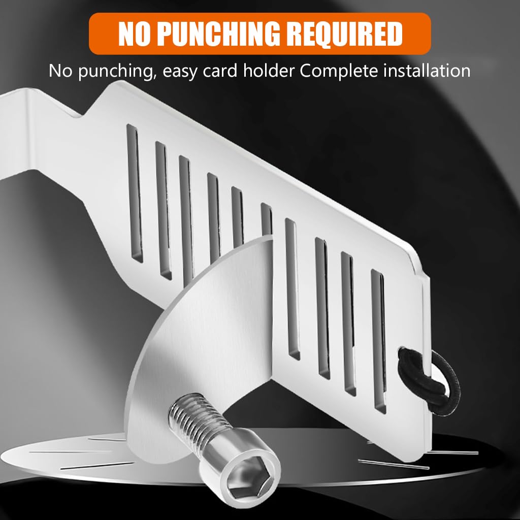 HASTHIP Portable Door Lock for Travel and Home with Screw Fixing Mechanism | 304 Stainless Steel Security