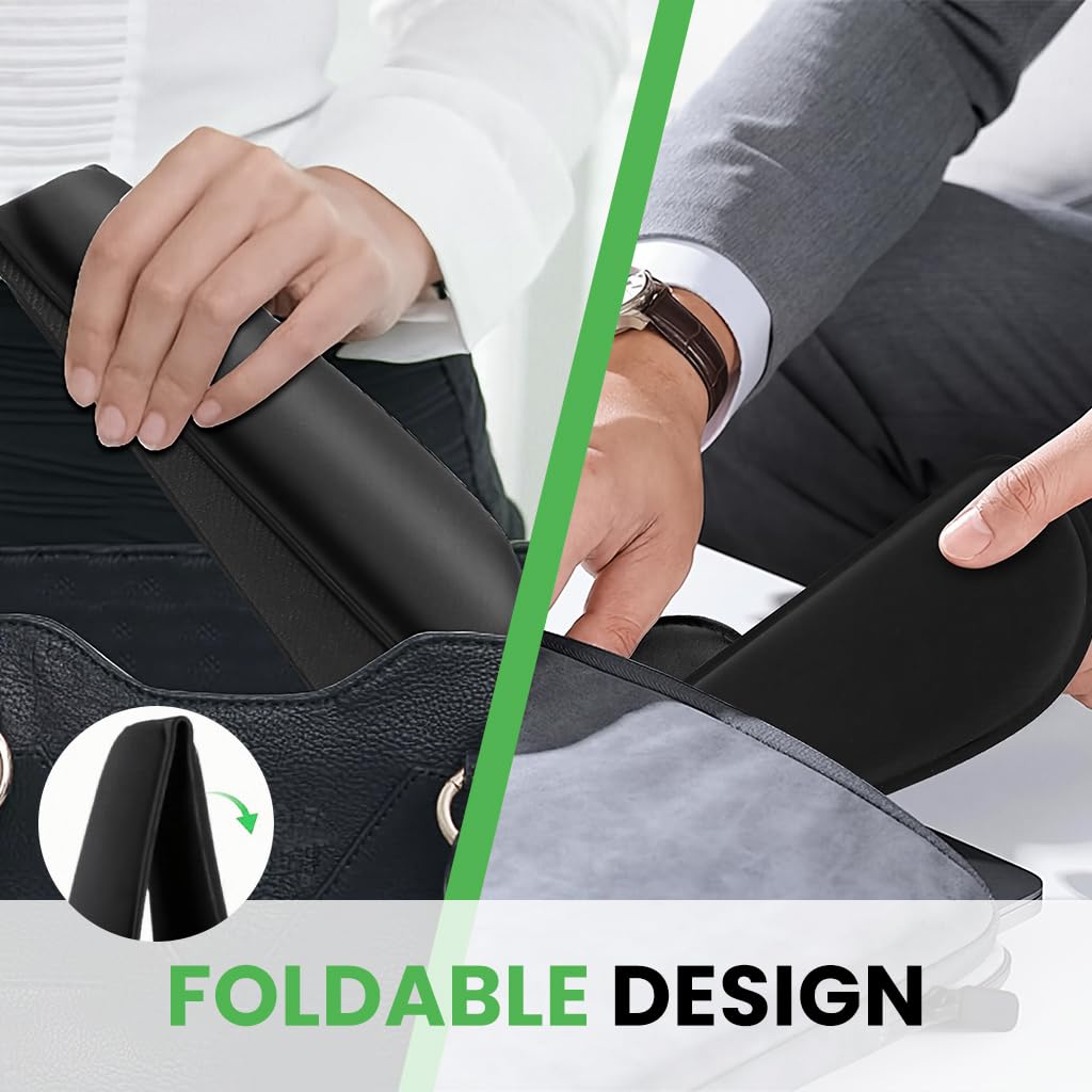 ZORBES Arm Support Pad for Typing with Folding Memory Foam and Non Slip Base | 2Pcs Wrist Rest Set